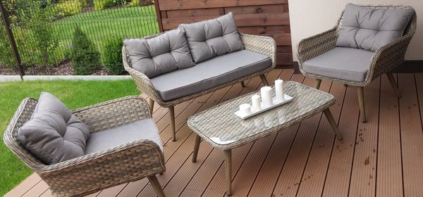 Zestaw Asturito na tarasie