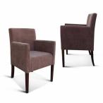 Fotel prosty 84cm Alcantra