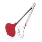 Szczypce silikonowo-stalowe do ryb 33 cm, czerwone