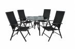 Zestaw mebli ogrodowych Alu 102S 030 Anthracite