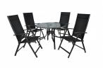 Zestaw mebli ogrodowych ALU 102S 010 Anthracite
