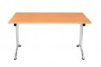 Stół Domino 120cm x 80cm prostokątny składany 