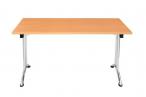 Stół Domino 160cm x 80cm  prostokątny składany 