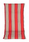 Poducha czerwona w pasy
