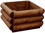 Donica 450 x 450 x 275 mm Brąz