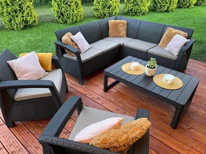 Tanie meble ogrodowe Corfu Relax Duo