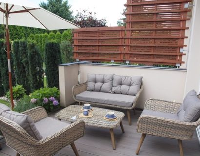 Wygodne meble technorattan ASTURITO Melange Tortora & Dark Beige
