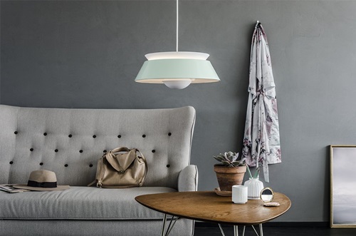 Vita Copenhagen Cuna lampa wisząca zielona miętowa