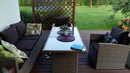 Zestaw technorattanowy STELVIO Light Brown