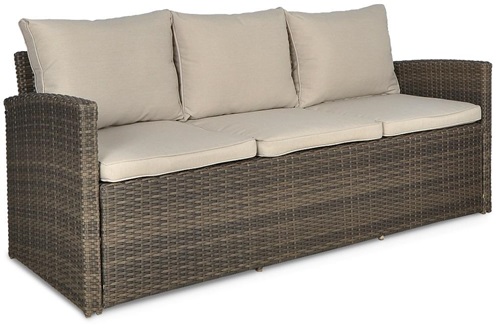 sofa technorattanowa Caprice Stelvio Caffe