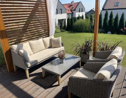 zestaw ogrodowy w stylu toskańskim