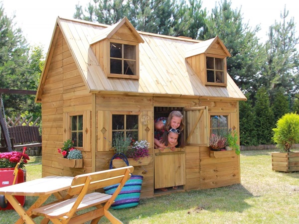Domek dla dzieci do ogrodu – frajda dla maluchów