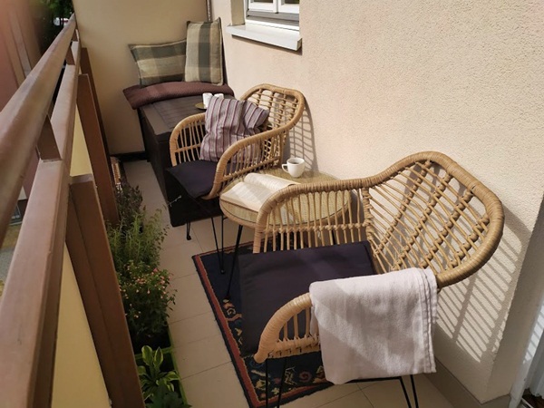 Balkon w bloku - metamorfoza