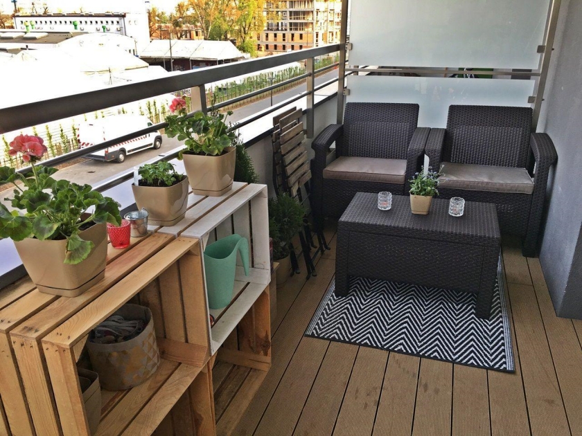 jak tanio zrobić balkon