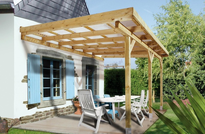 Zadaszenie tarasu 3x6