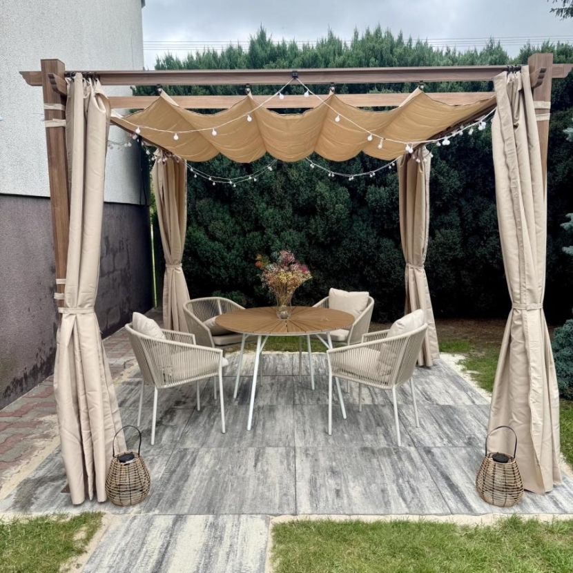 aranżacje tarasu w ogrodzie