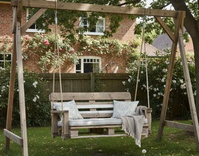 Huśtawka z palet - jak zrobić