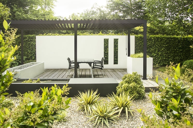Nowoczesna pergola