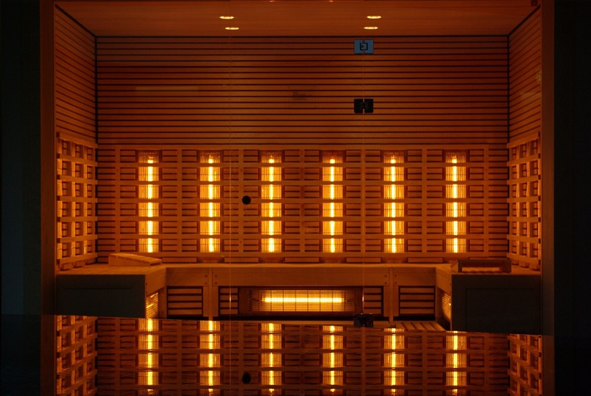 Duża sauna na podczerwień