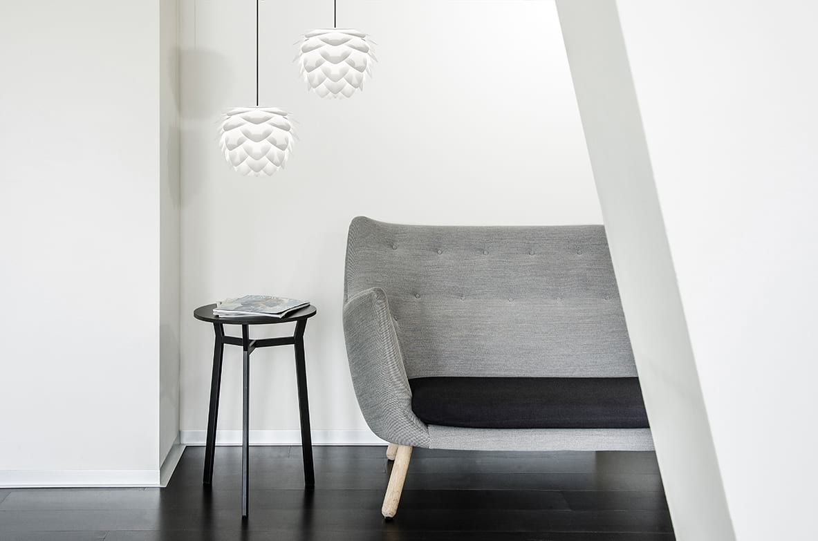 Lampa Silvia mini white aranżacja