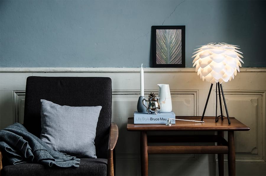 Lampa silvia mini biała 