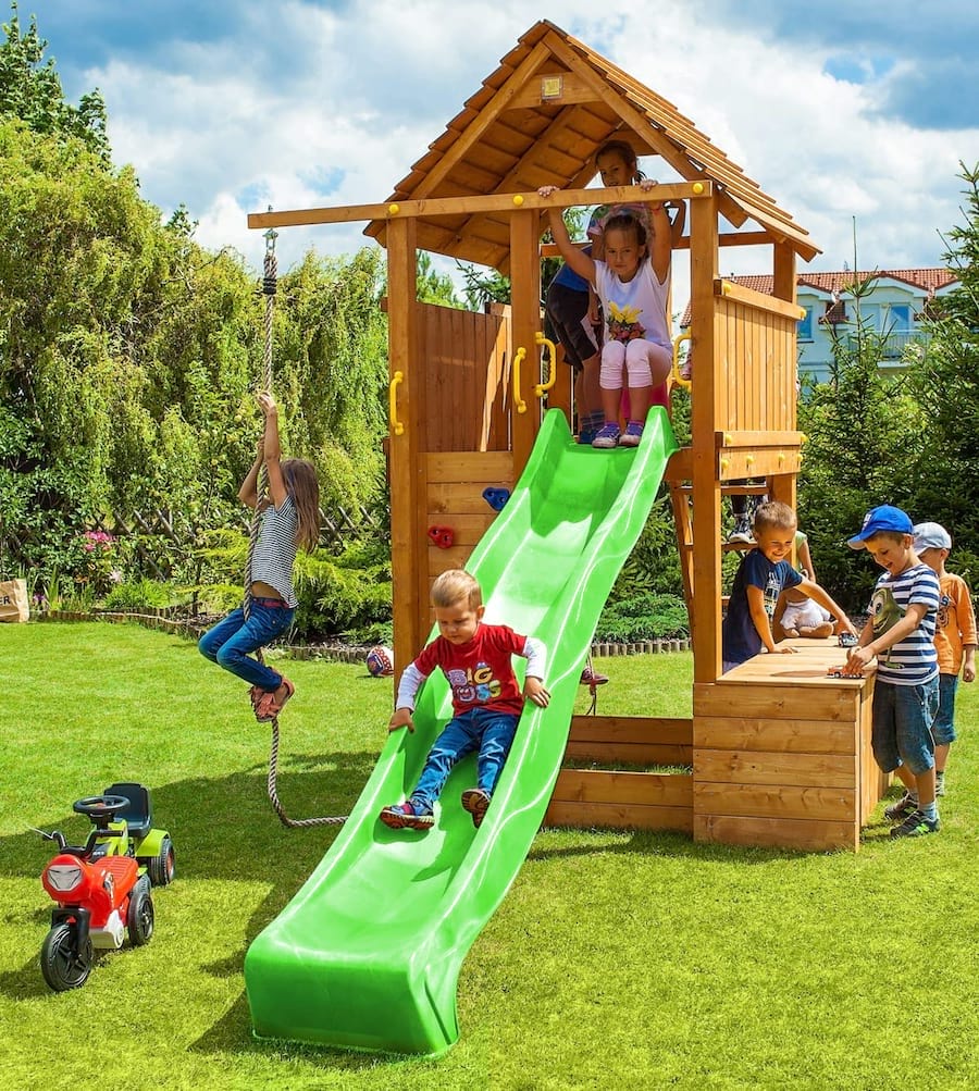 Domek ogrodowy plac zabaw dla dzieci Fortress Toybox