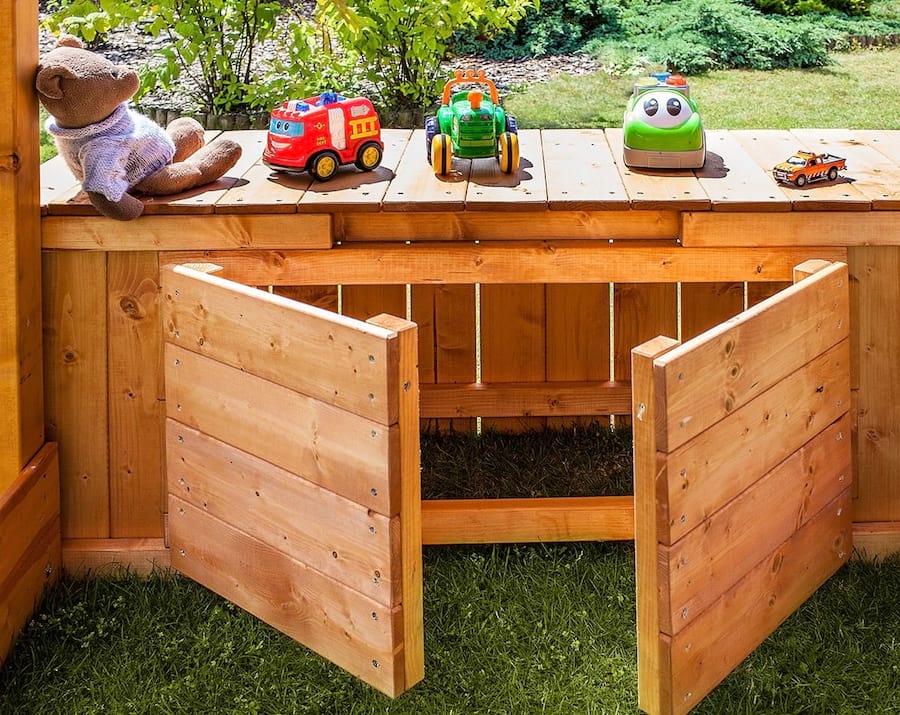 Domek ogrodowy plac zabaw dla dzieci Fortress Toybox