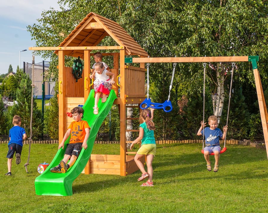 Huśtawki do ogrodu dla dzieci Fungoo Fortress Move