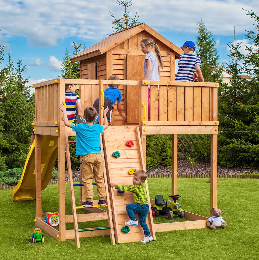 Domek do ogrodu dla dzieci plac zabaw Step On MySide