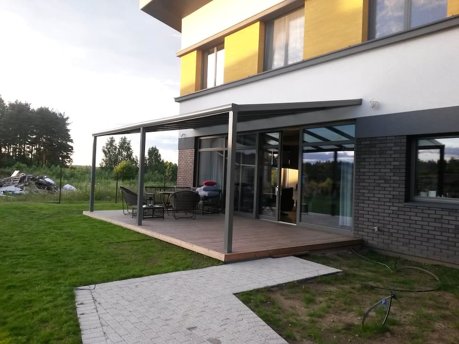 Pergola nad taras 5x3,5