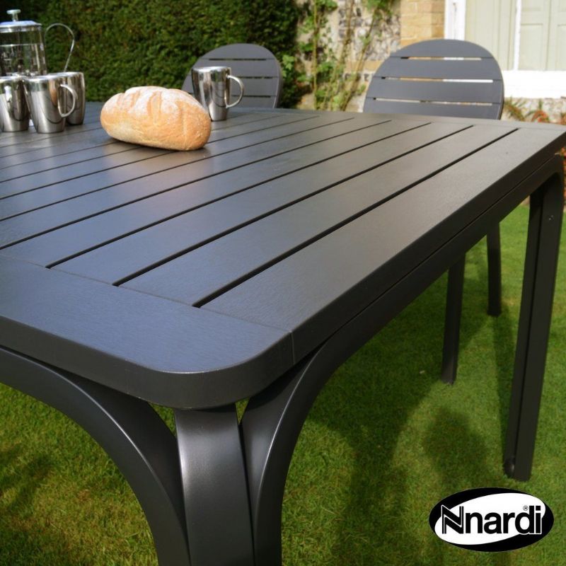 Nardi rozkładany stół Alloro 210 Antracite/Antracite