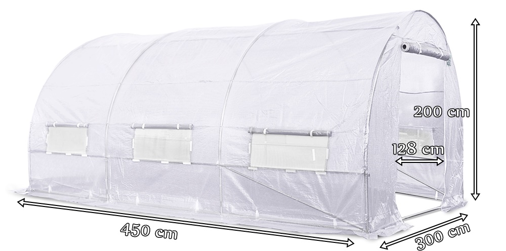 Tunele foliowe producent Focus Garden 4,5x3 wymiary