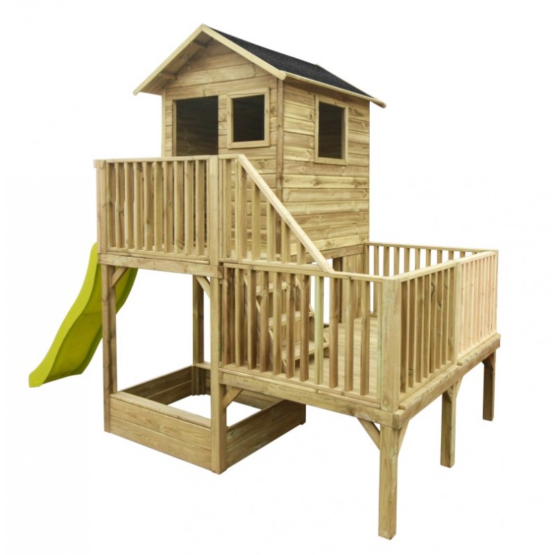 Domek Hubert z długim ślizgiem