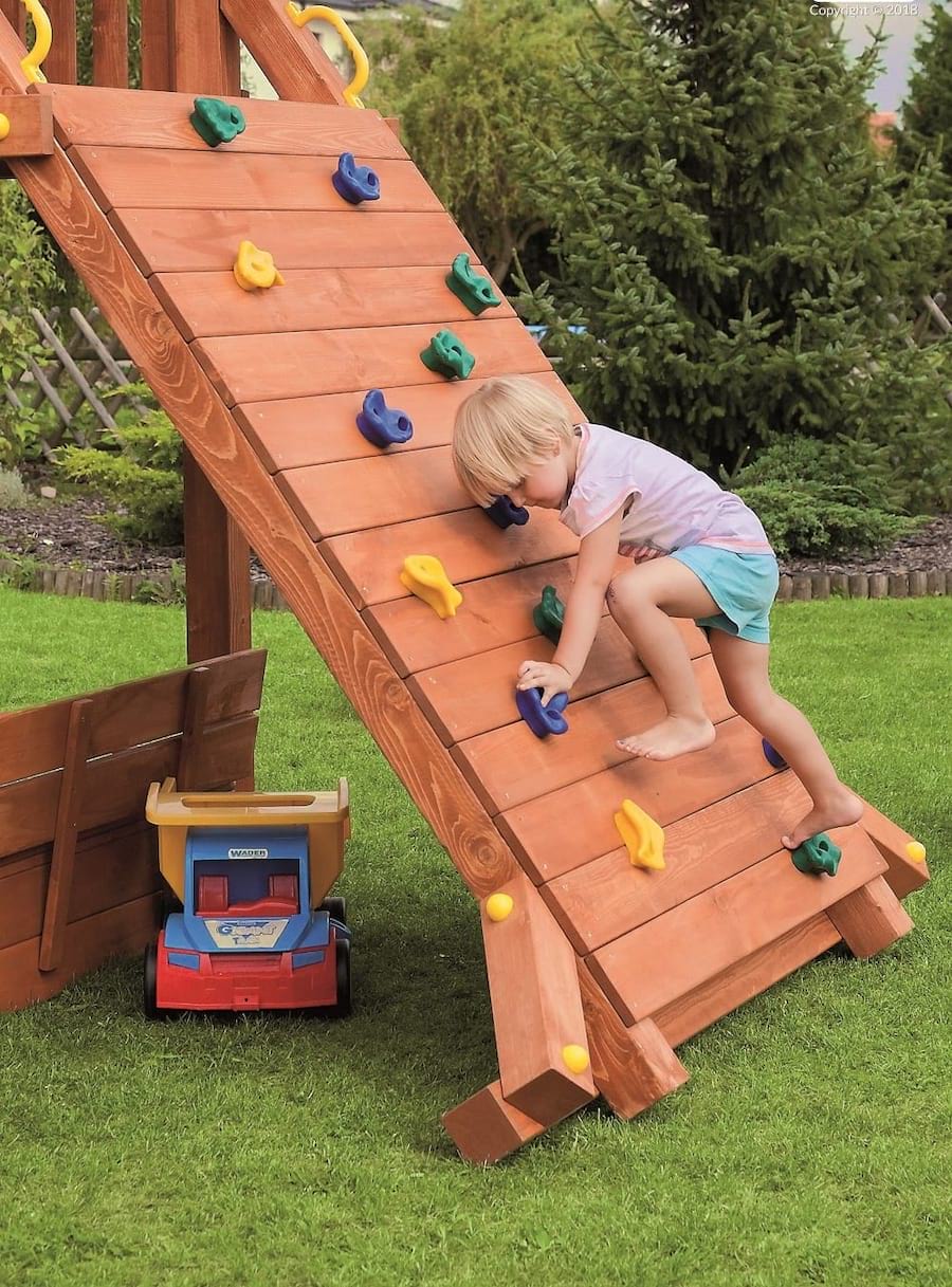 Duży plac zabaw do ogrodu dla dzieci Fungoo Rocket