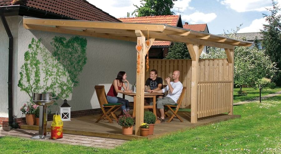 Wiata nad taras Petunia 250x300