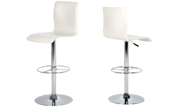 Actona Aze biały hoker regulowany na jednej nodze