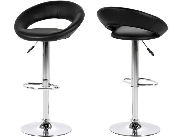 Actona Plump Czarny Hoker