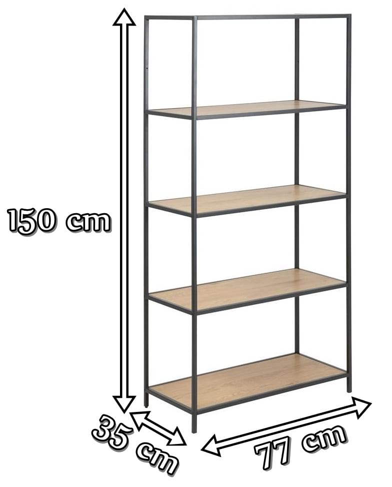 Regał Seaford Actona wymiary