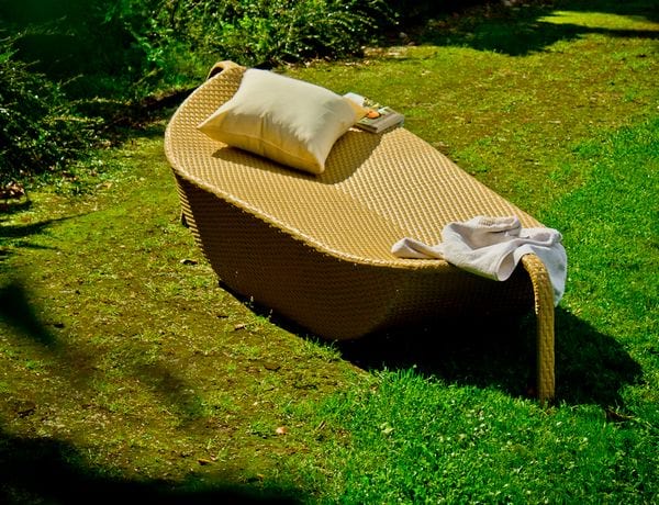 Łóżko ogrodowe technorattan Angelo