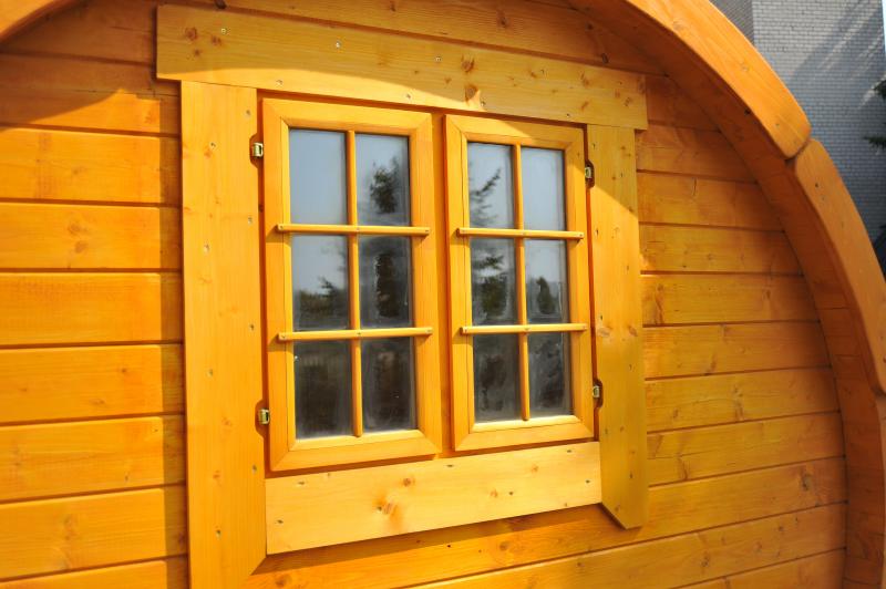 Domek na działkę ogrodową BECZKA SYPIALNIANA