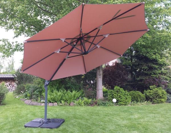 Parasol ogrodowy 350 Ewa beżowy