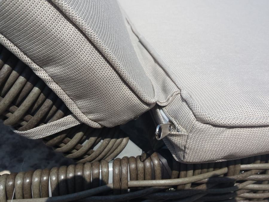 Leżak ogrodowy technorattan Altea