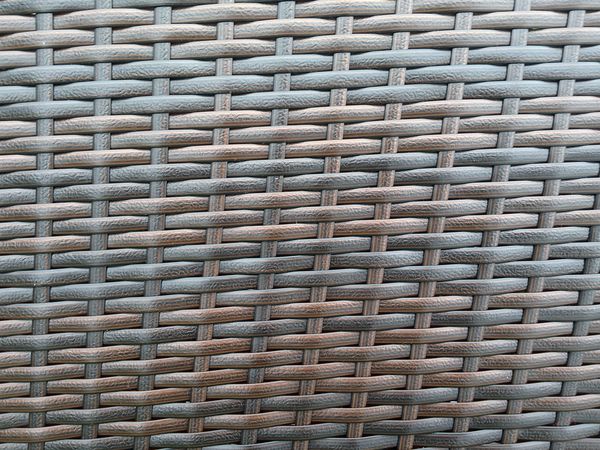 Plecionka technorattan Brązowy Mix