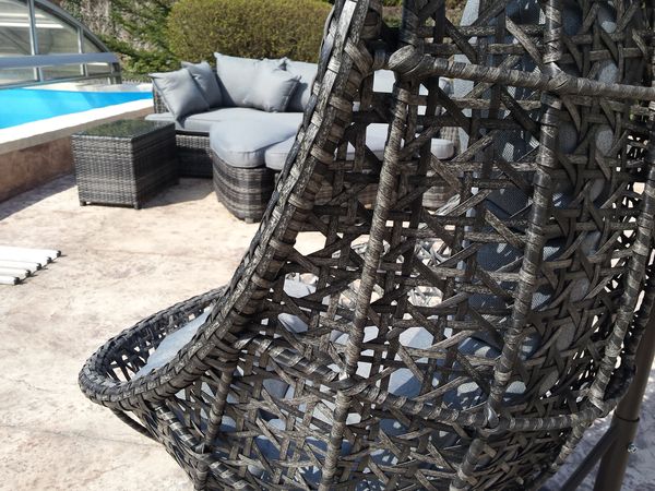 Plecionka użyta do konstrukcji kosza Linos