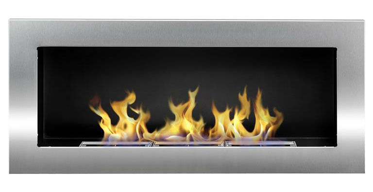 Biokominek Globmetal 900x400 INOX nierdzewny szczotkowany