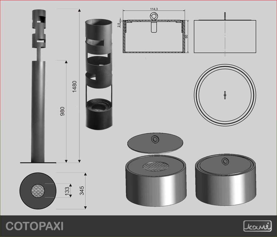 Cotopaxi biolampa Kami