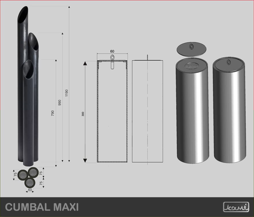 Cumbala maxi biolampa Kami
