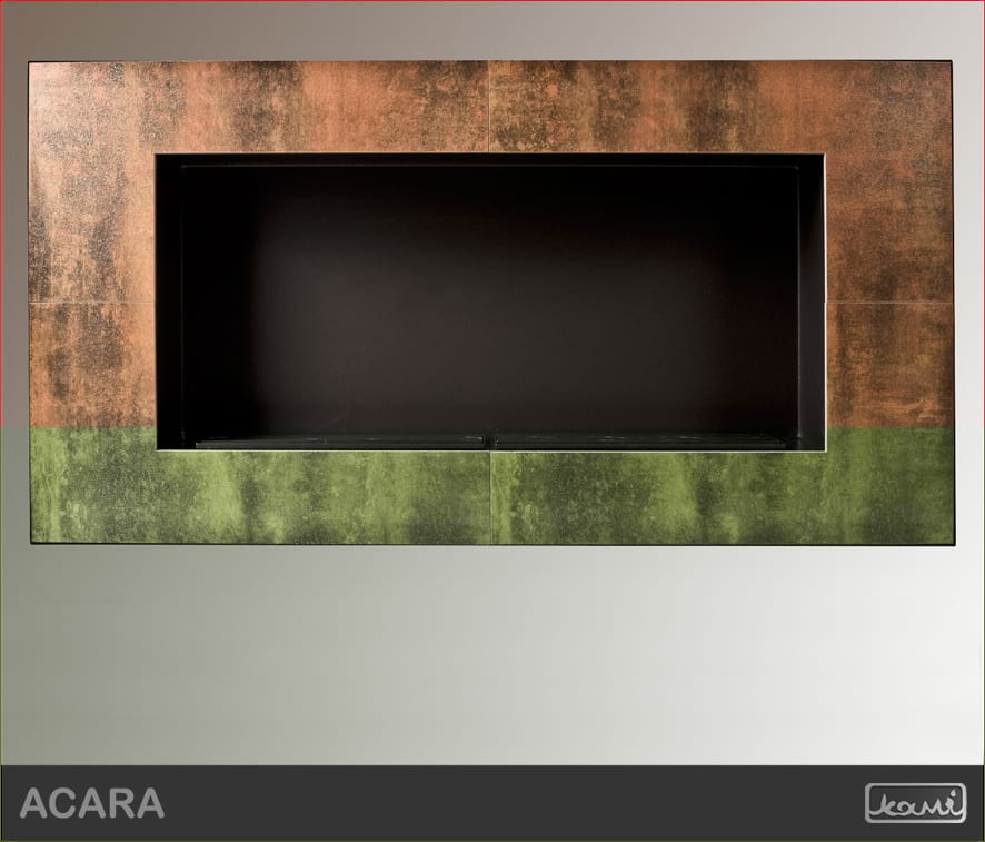 Biokominek Acara Rust