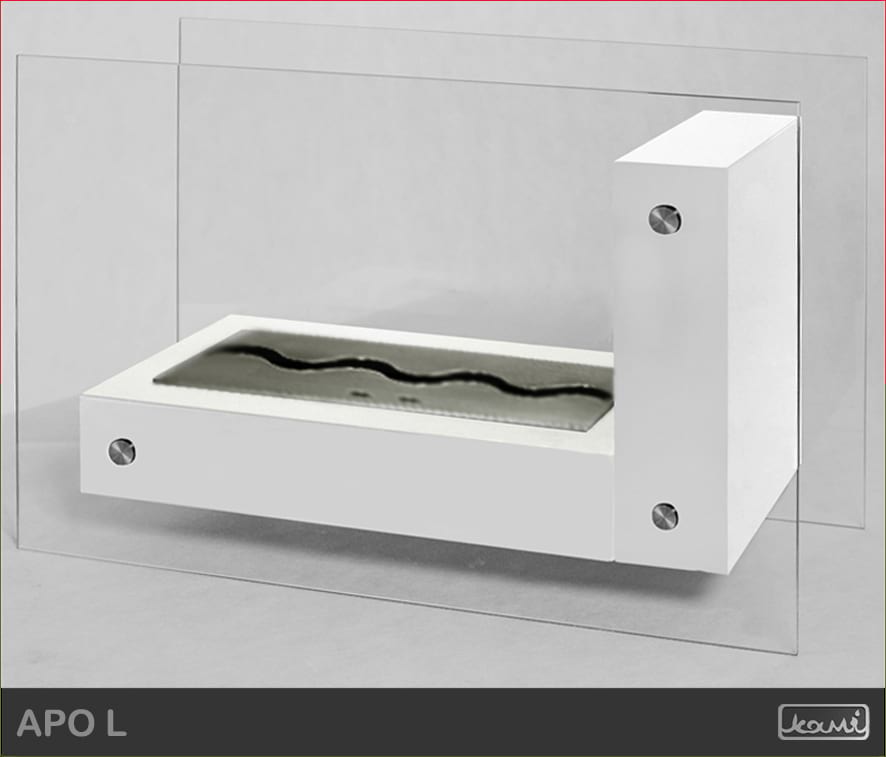 Biokominek Kami Apo L Glass