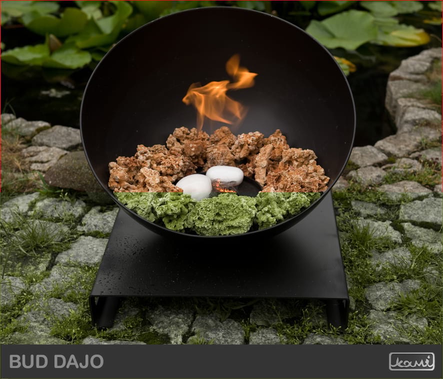 Biokominek Kami biolapma Bud Dajo